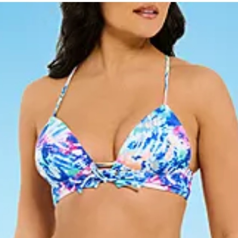 Decree Tie Dye Bra Bikini Swimsuit Top